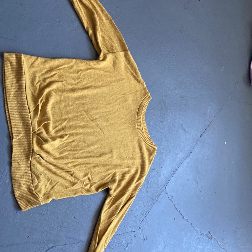 Yellow sweater
